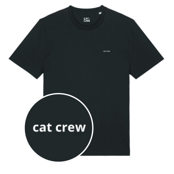 Unisex T-shirt - Cat crew Thumbnail