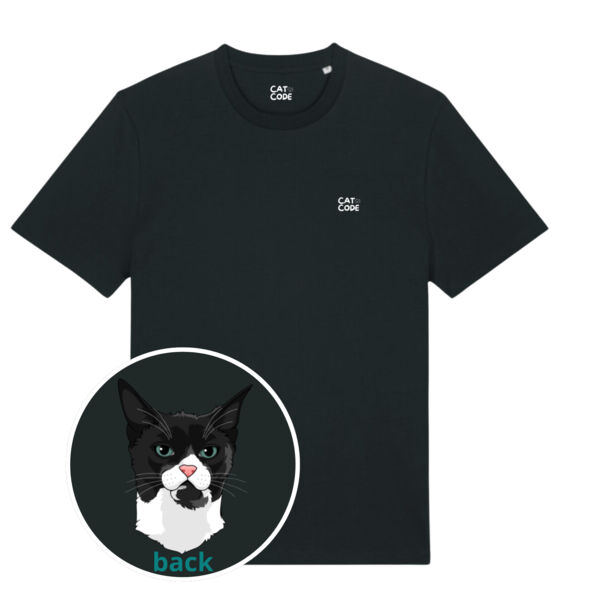 Unisex T-shirt - Cat Code - Millie Thumbnail