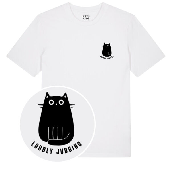 Unisex T-shirt - Loudly judging Thumbnail