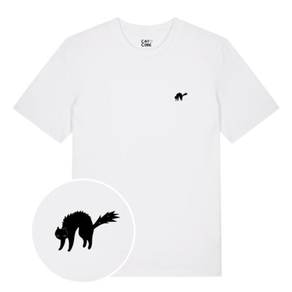 Unisex T-shirt - Angry cat 3 Thumbnail